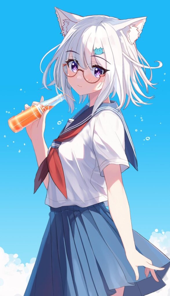 銀髪のエロ画像をランダムに貼っていくスレ