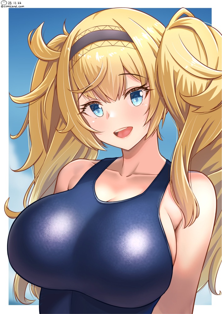 競泳水着のエロ可愛い画像貼っていくぜ!