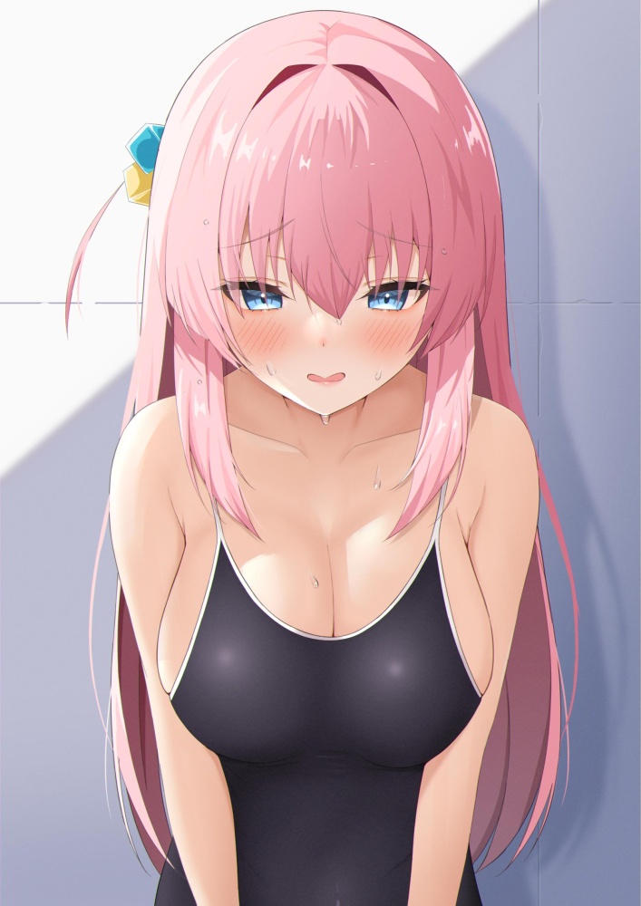 競泳水着のエロ可愛い画像貼っていくぜ!