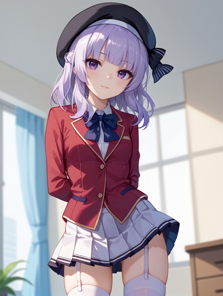 ガーターベルトの二次フェチ画像。