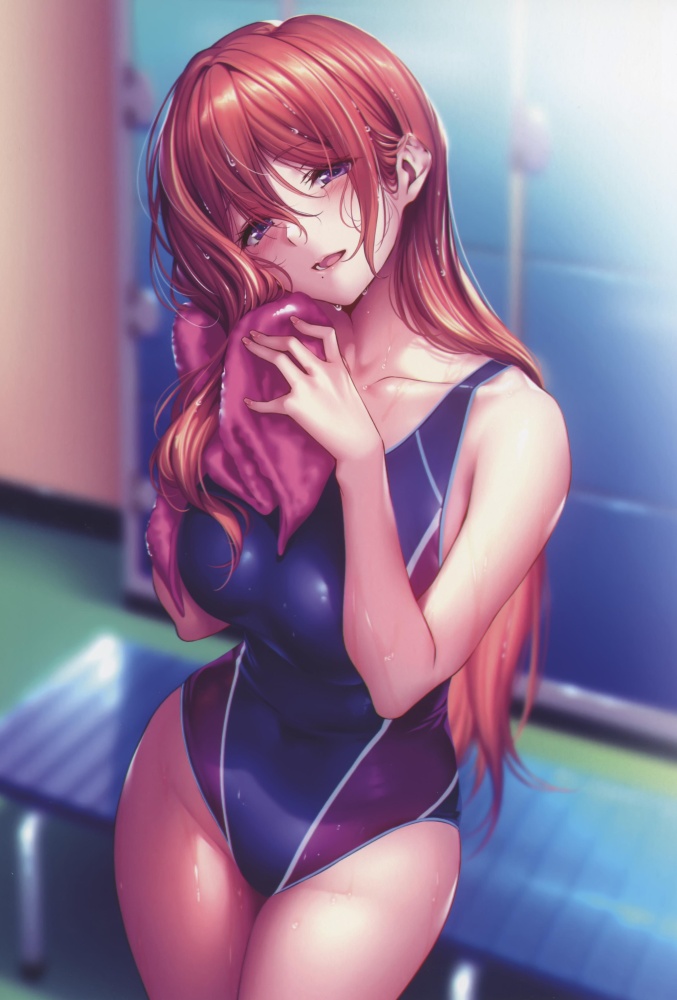 【※勃起不可避】競泳水着の美少女画像がヤバスギクンwwwwwwwwww【二次画像】