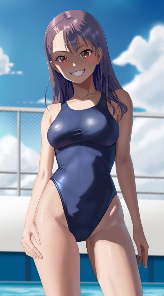 【※勃起不可避】競泳水着の美少女画像がヤバスギクンwwwwwwwwww【二次画像】