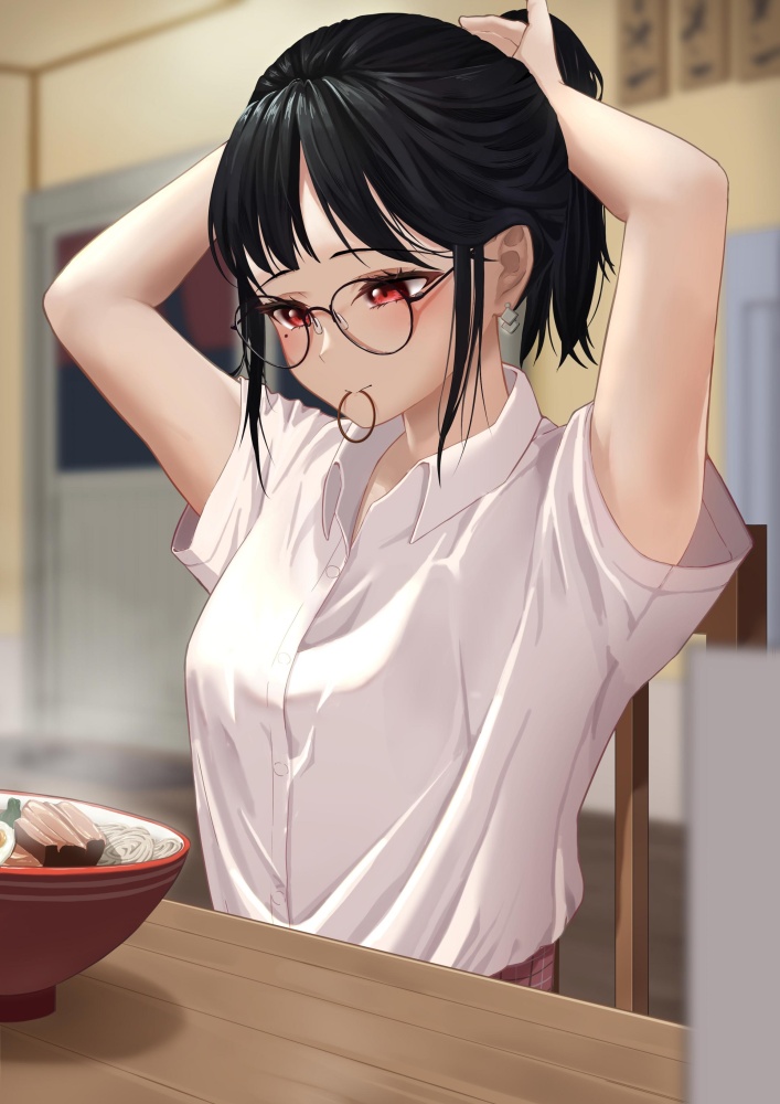 眼鏡のレベルが高いエロ画像