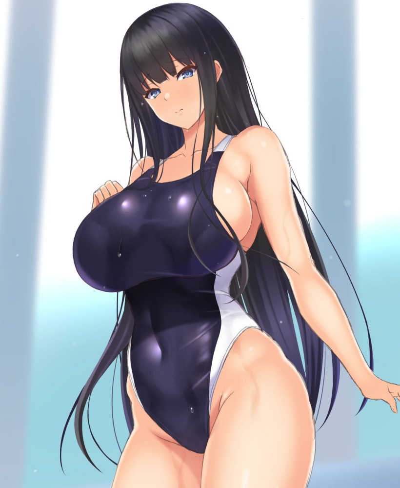 【※勃起不可避】競泳水着の美少女画像がヤバスギクンwwwwwwwwww【二次画像】