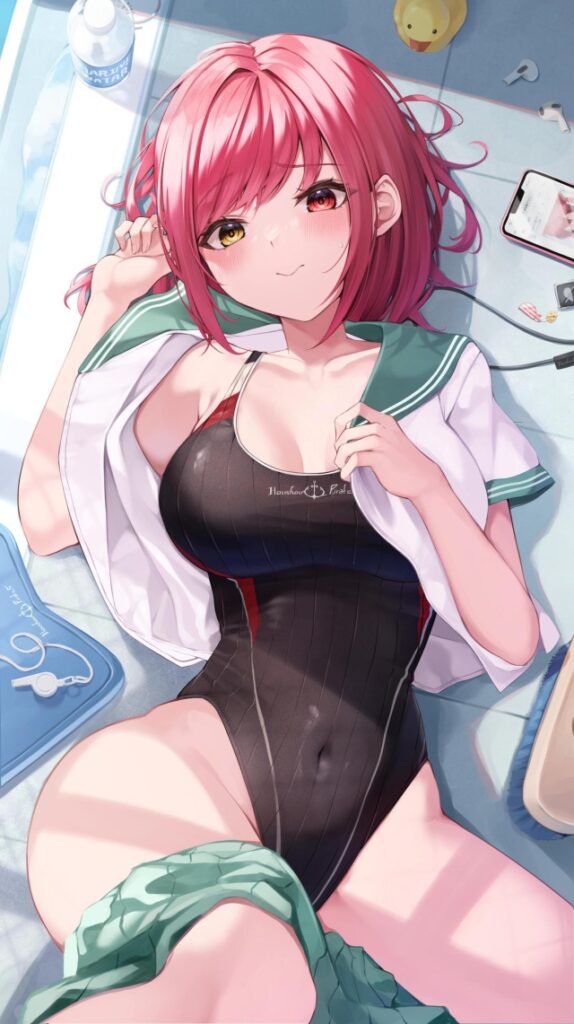 【※勃起不可避】競泳水着の美少女画像がヤバスギクンｗｗｗｗｗｗｗｗｗｗ【二次画像】