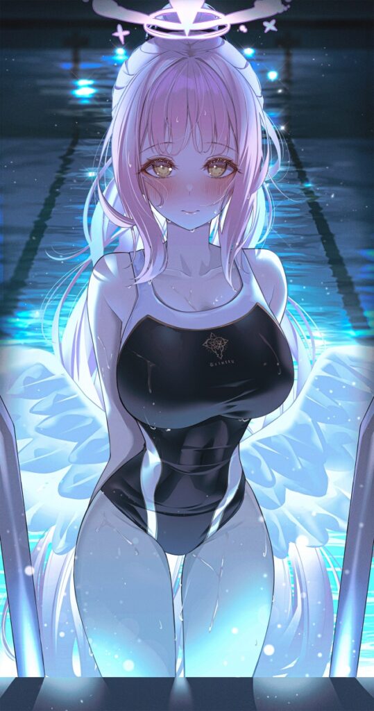 【※勃起不可避】競泳水着の美少女画像がヤバスギクンｗｗｗｗｗｗｗｗｗｗ【二次画像】