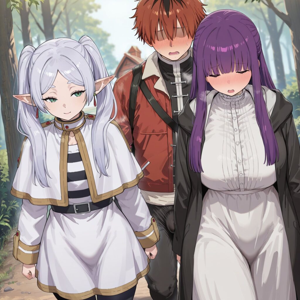 【二次】葬送のフリーレンのメチャシコで可愛い女の子のエッチな画像