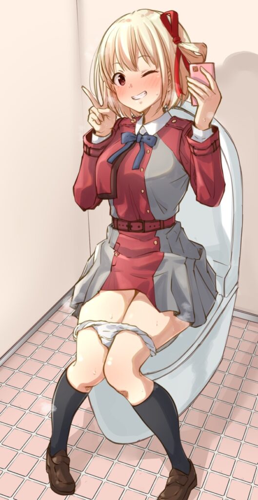 トイレのエロ可愛い画像貼っていくぜ！
