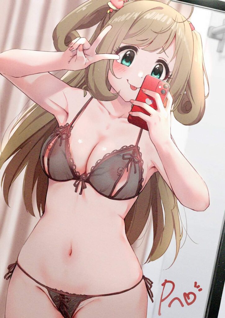 濡れ透けのエロ画像フォルダを解放していく