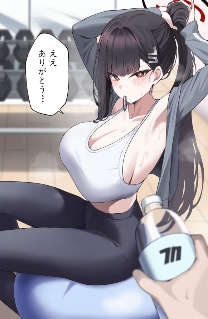 こんなにエロ過ぎる汗の画像は反則です！