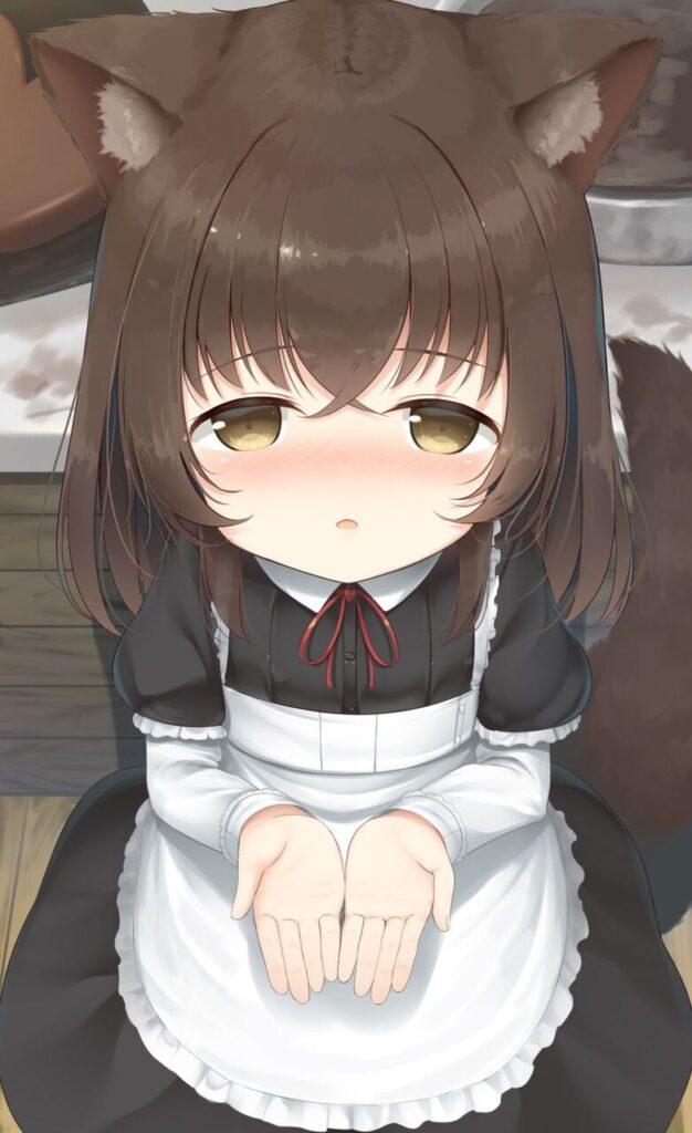 メイドのエロ画像をアップ!