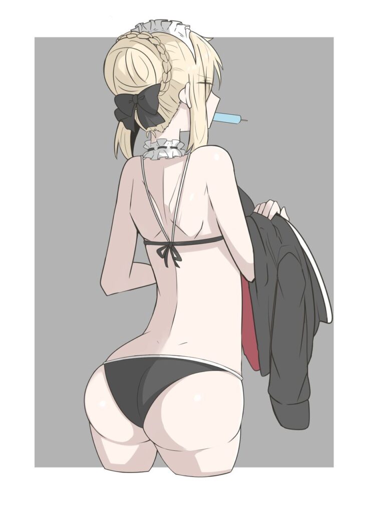 メイドのエロ画像をアップ!