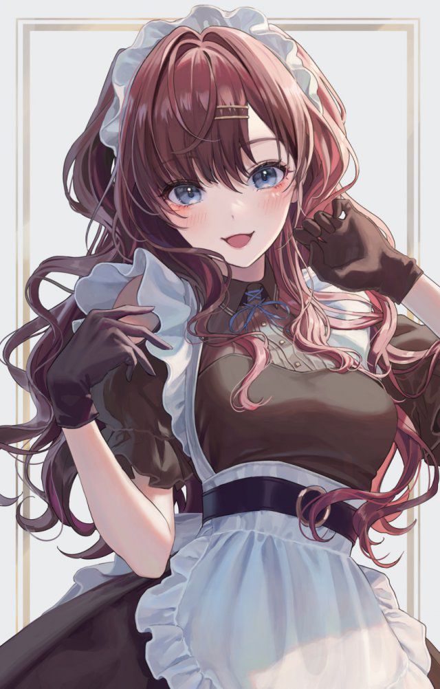 メイドのエロ画像をアップ!