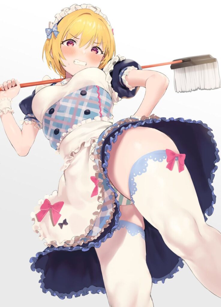 メイドのエロ画像をアップ!
