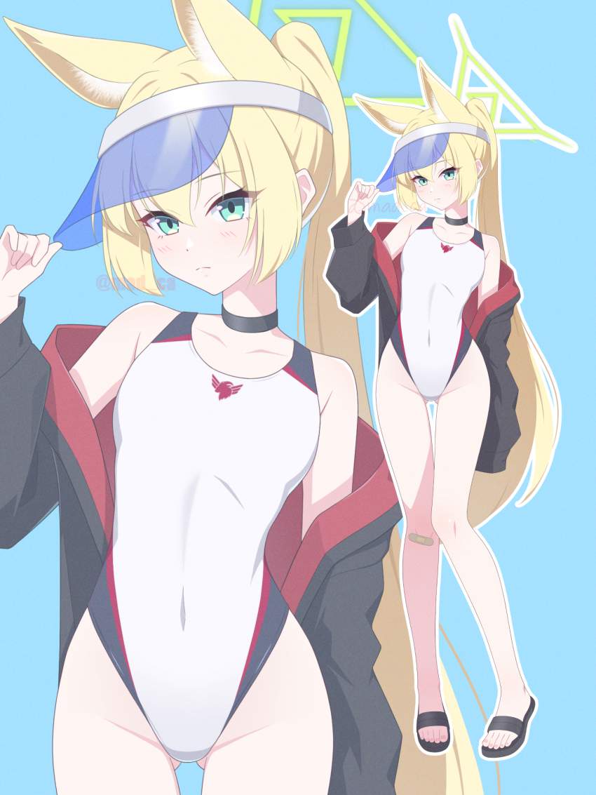 ブルーアーカイブの可愛い二次元画像。