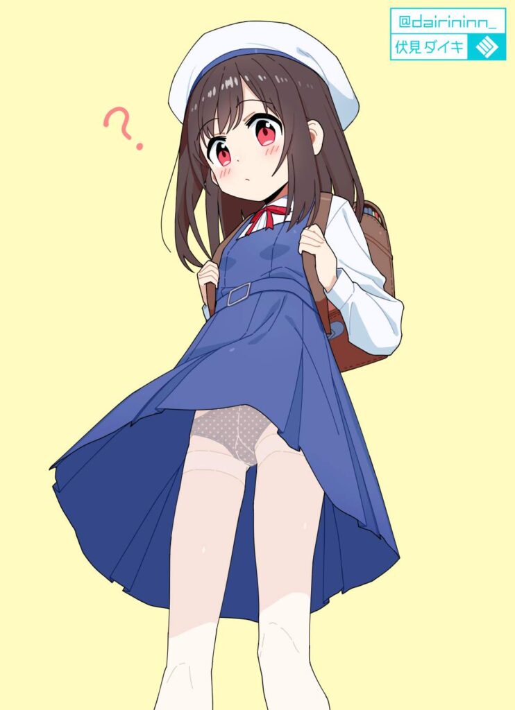 パンツ・下着の可愛い二次元画像。