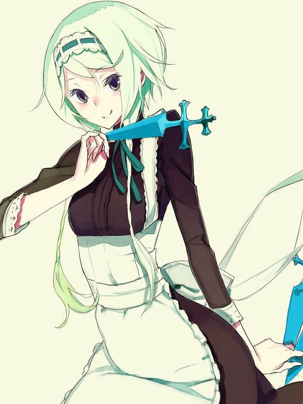 メイドのエロ画像をアップ!