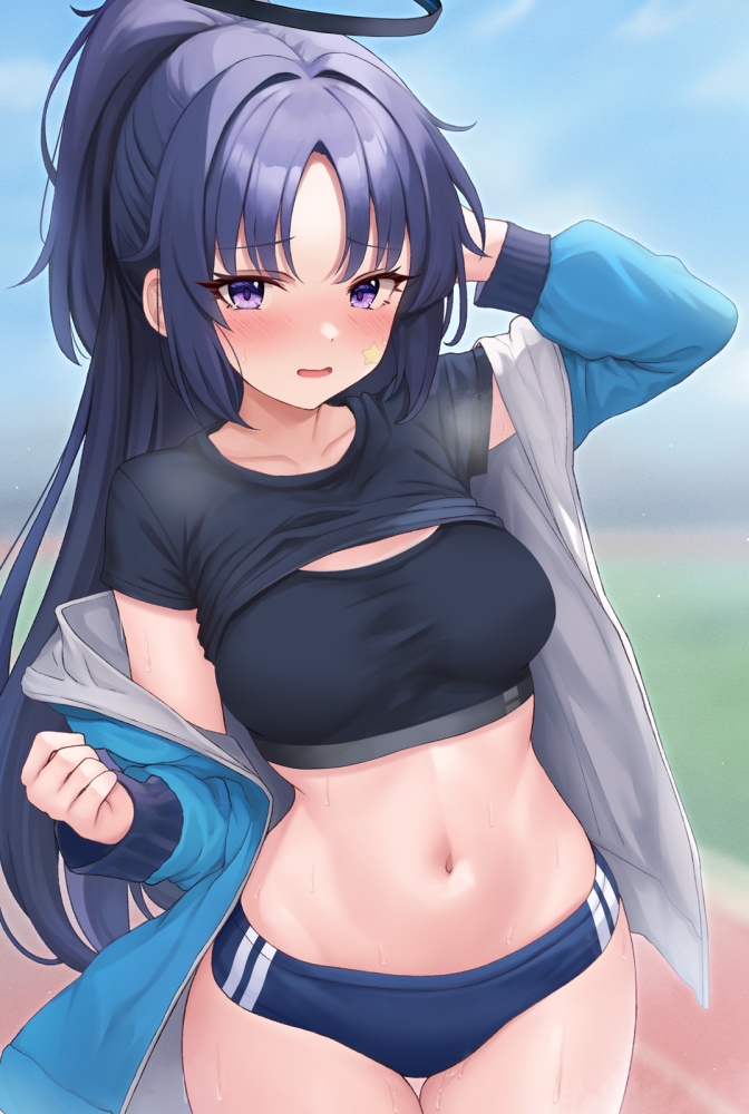 ブルーアーカイブの可愛い二次元画像。