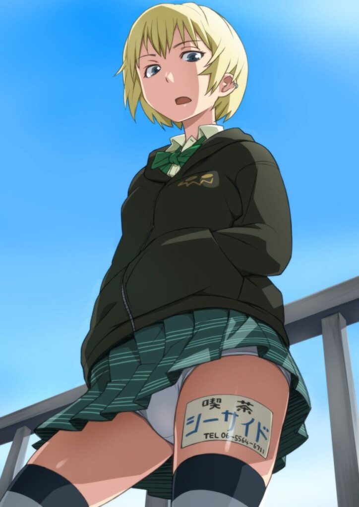 こんなにエロ過ぎるローアングルの画像は反則です！
