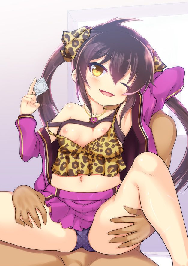 コンドームの二次フェチ画像。