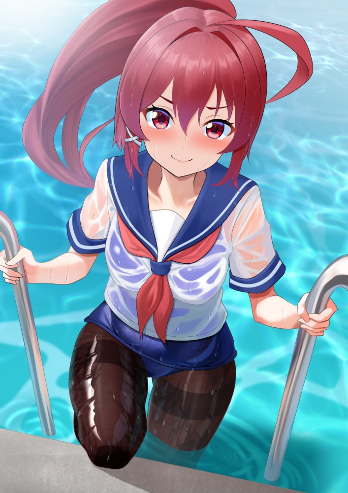 スク水でしこれる二次画像ください！