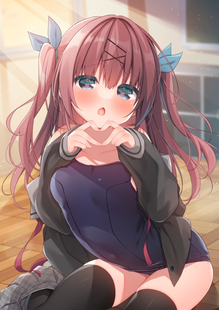 スク水でしこれる二次画像ください！