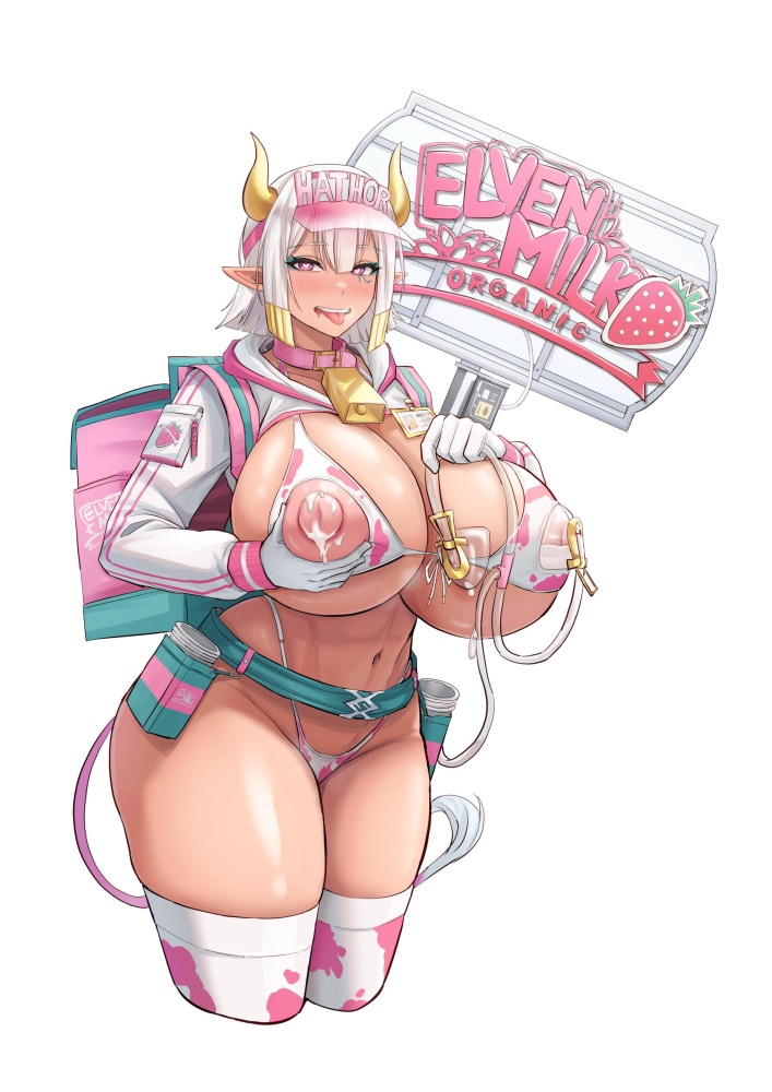 母乳の二次フェチ画像。