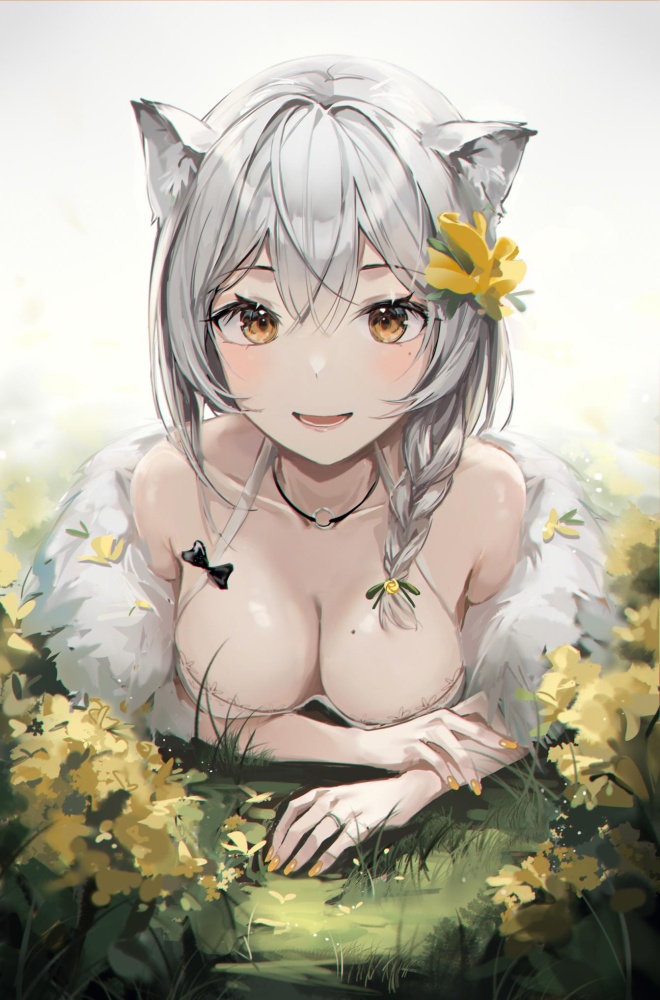 胸チラの抜けるエロ画像ください！