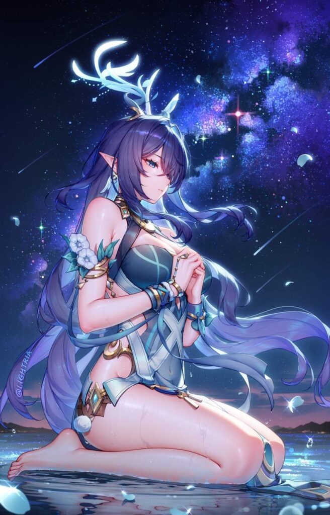 今夜のオナネタ画像は原神でございます。