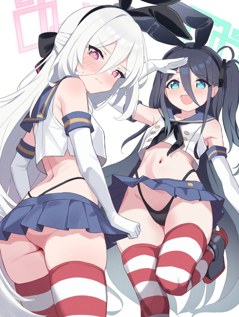 ブルーアーカイブのエッロエロな画像を見たくはないかい?
