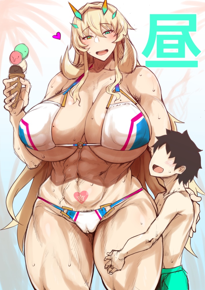【二次】筋肉のメチャシコで可愛い女の子のエッチな画像