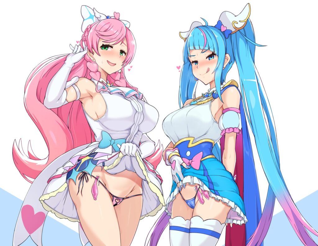 プリキュアの虹エロ画像