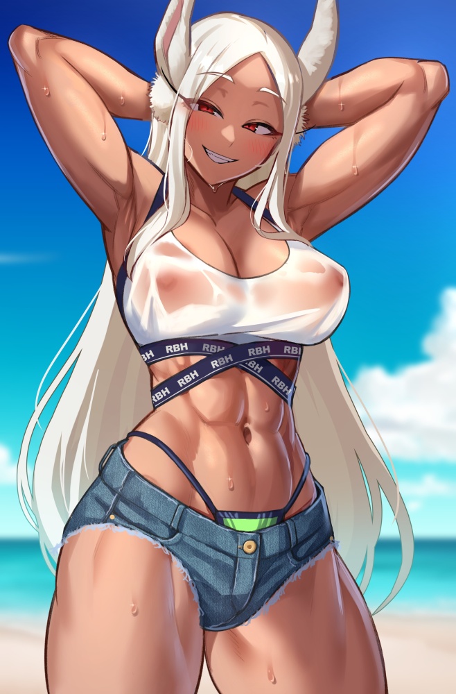 【二次】筋肉のメチャシコで可愛い女の子のエッチな画像