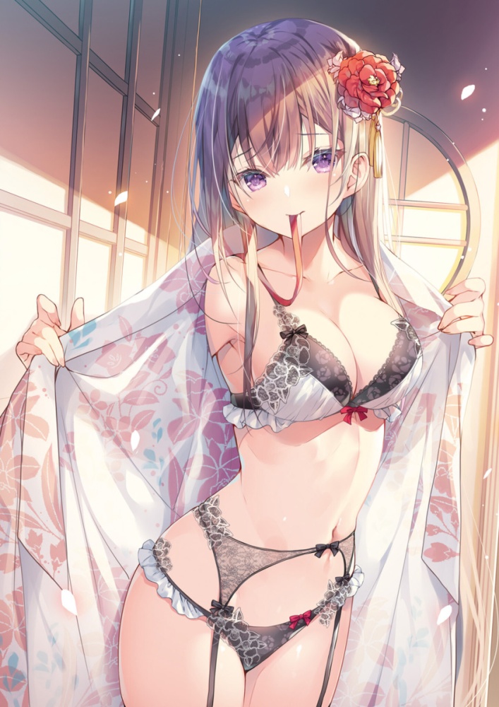 和服・浴衣の二次フェチ画像。