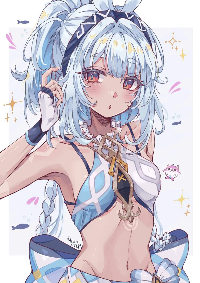 原神の二次エロ画像くだしあ。