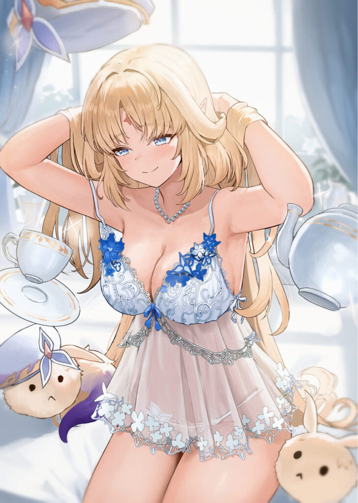 原神の二次エロ画像くだしあ。