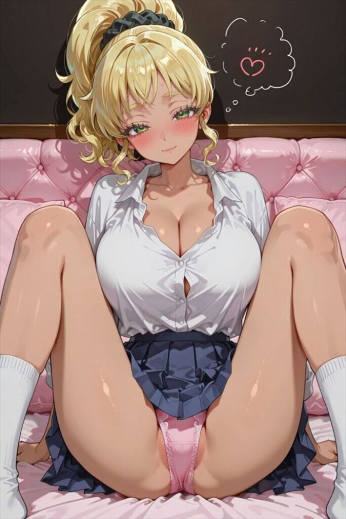 ギャルの可愛い二次元画像。