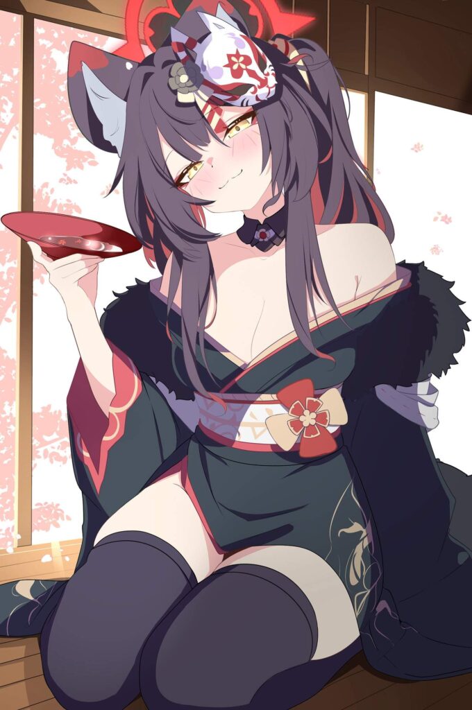 和服・浴衣の二次フェチ画像。