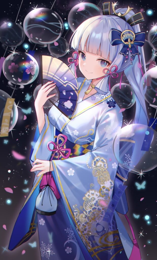 和服・浴衣の二次フェチ画像。