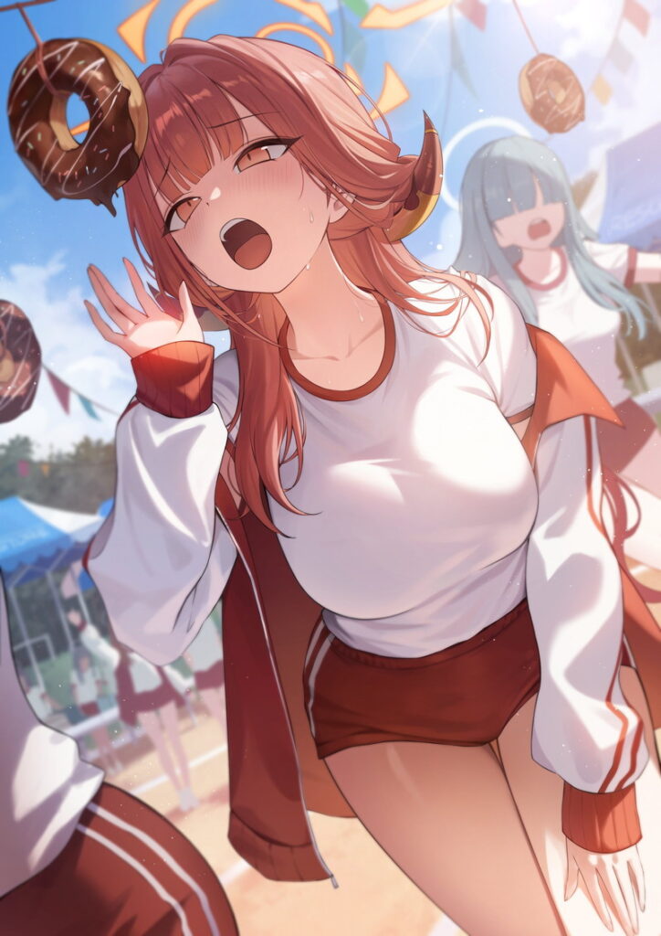 ブルーアーカイブのエロ画像をアップ!