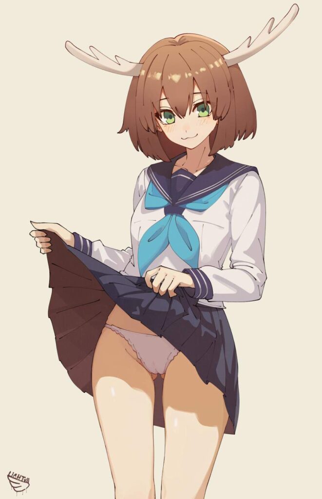 たくし上げのエロい画像