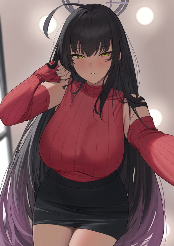 ブルーアーカイブのエロい画像