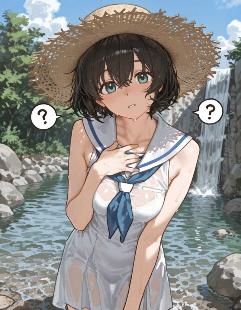 帽子の二次エロ画像で!
