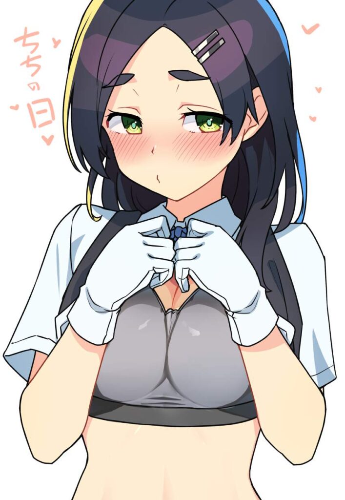 たくし上げのエロい画像