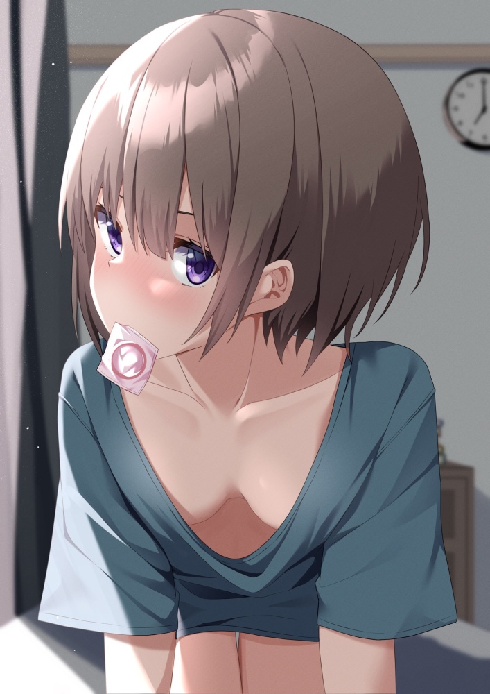 胸チラの二次エロ画像を愛でる。