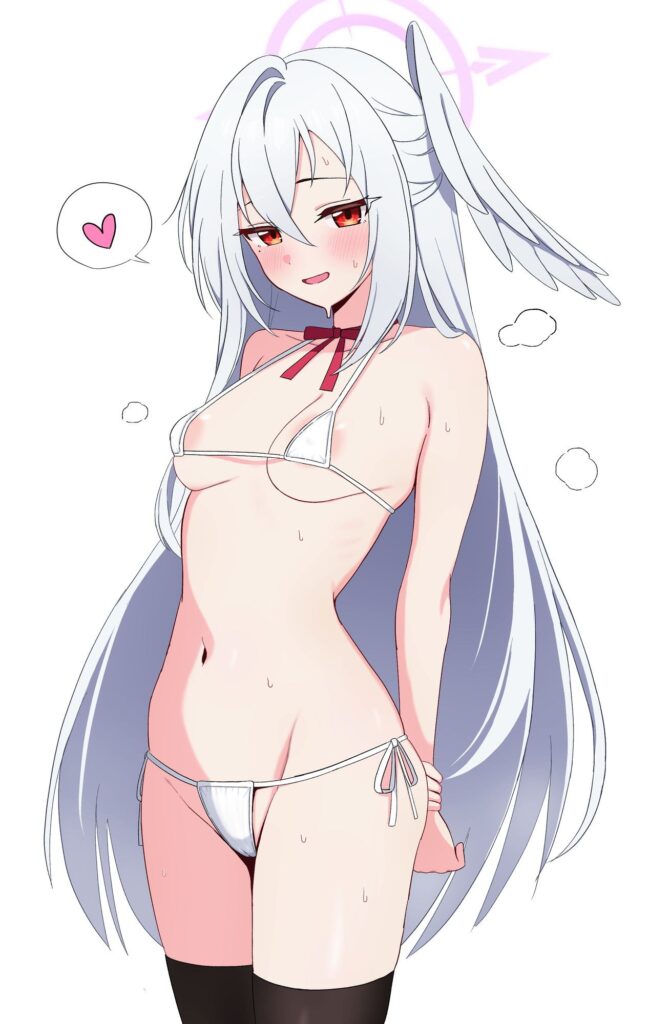 ブルーアーカイブの背徳感あふれるエロ画像