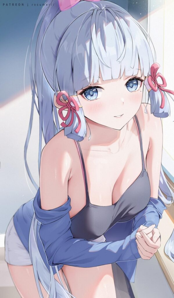 胸チラの二次エロ画像を愛でる。
