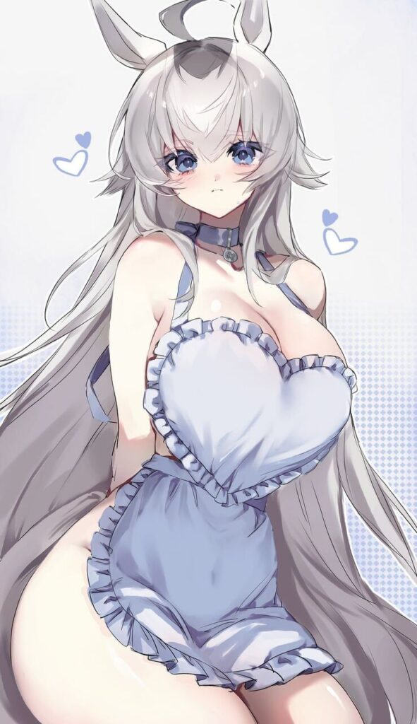 裸エプロンのよさを再確認できるエロ画像