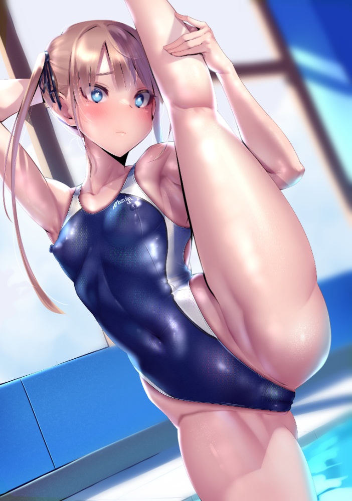 競泳水着の二次エロ画像で!