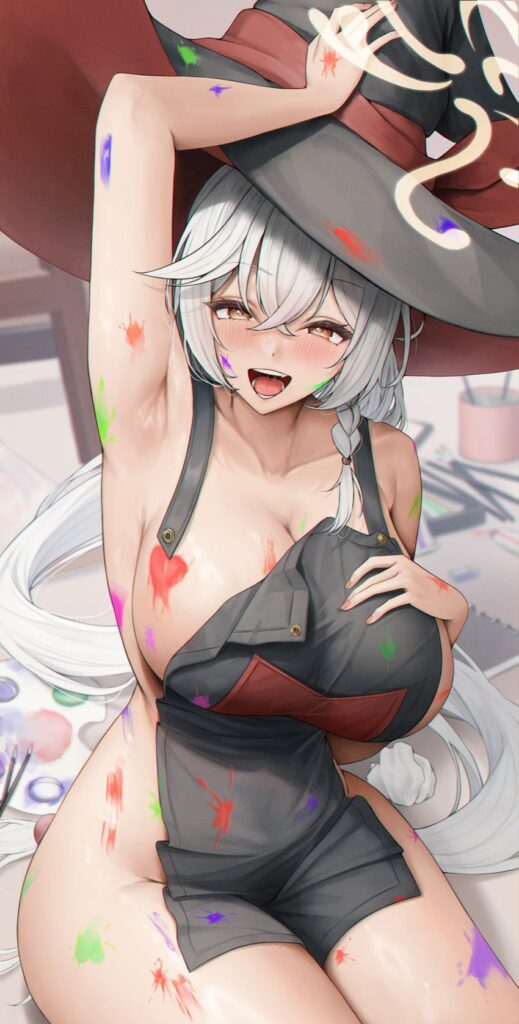 裸エプロンのよさを再確認できるエロ画像